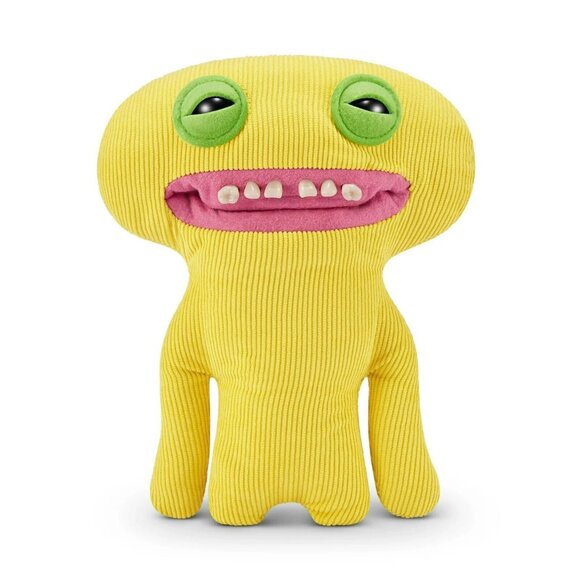 Fuggler New Fuggs On The Block SMILEY O'RILEY 9" Plush Funny Ugly Monster Yellow - Picture 1 of 8